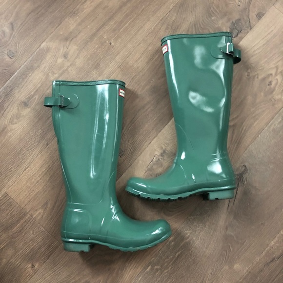 Hunter Adjustable Back Rain Boots - Picture 4 of 4